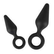 Silikone Buttplug med Ring