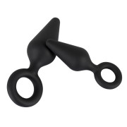 Silikone Buttplug med Ring