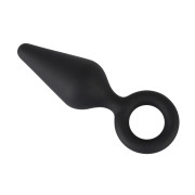 Silikone Buttplug med Ring