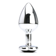 Metal Buttplug med Hjertesten