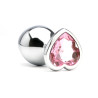 Metal Buttplug med Hjertesten