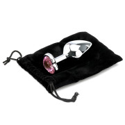 Metal Buttplug med Hjertesten