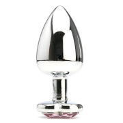 Metal Buttplug med Hjertesten