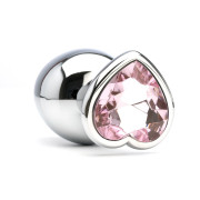 Metal Buttplug med Hjertesten
