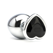 Metal Buttplug med Hjertesten