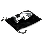 Metal Buttplug med Hjertesten