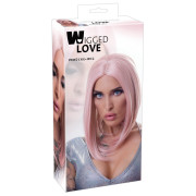 Wigged Love Paryk med Rosa Pagehår