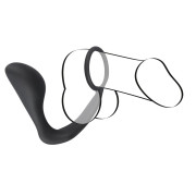 Sin Silikone Penisring med Analplug