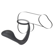 Sin Silikone Penisring med Analplug