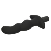 Sin Silikone Anal Vibrator med Bølgeskaft