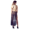 NO:XQSE Transparent Maxi Kjole