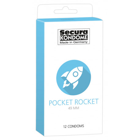 Secura Pocket Rocket Kondomer 49 mm
