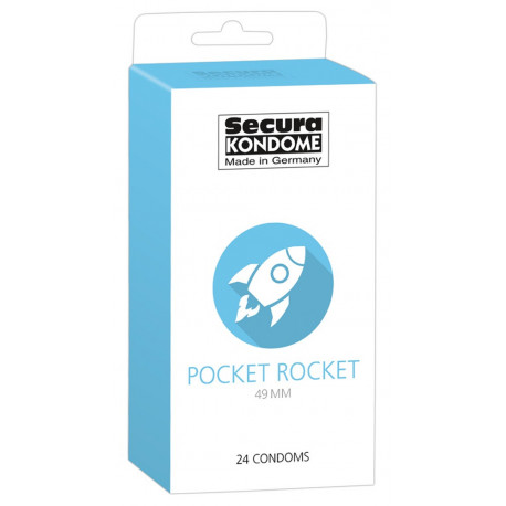 Secura Pocket Rocket Kondomer 49 mm