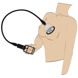 Bad Kitty Brystvorte Suger med Vibrator