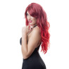 Wigged Love Lang Bølget Rød Paryk