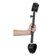 Zado Spredestang med Læder Manchetter