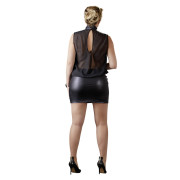 Cottelli Plus Size Transparent Wetlook Kjole