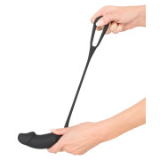 Black Velvets Silikone Penisring med Anal Vibrator