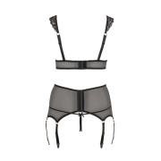 Cottelli Plus Size Blonde Lingeri Sæt med Åben BH