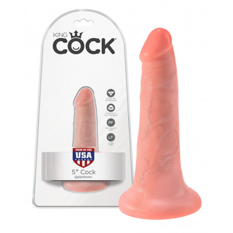 King Cock Realistisk Dildo med Sugekop