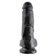 King Cock Realistisk Sugekop Dildo med Testikler