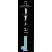 You2Toys Glow in the Dark Selvlysende Dildo Silikone