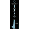 You2Toys Glow in the Dark Selvlysende Dildo Silikone