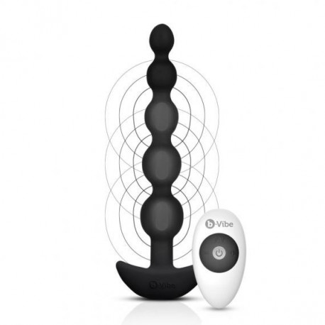 B-Vibe Cinco Anal Beads Vibrerende Analkugler