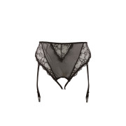 Cottelli Plus Size Bundløs Trusse med Strømpeholder