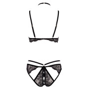 Abierta Fina Åben Blonde Body med Remme