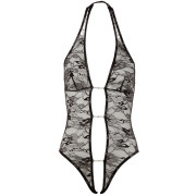 Abierta Fina Åben Blonde Body med Rhinsten