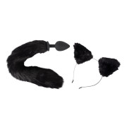 Bad Kitty Silikone Buttplug med Hale og Katteører