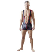 Svenjoyment Herre Bryder Body med Lynlås