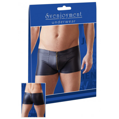 Svenjoyment Matsorte Boxershorts med Lynlås