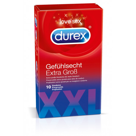 Durex Thin Feel XXL Ekstra Store Kondomer
