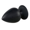 Black Velvets Extra Stor Buttplug med Sugekop