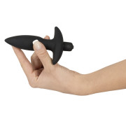 Black Velvets Vibrerende Silikone Buttplug