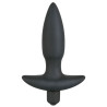 Black Velvets Vibrerende Silikone Buttplug