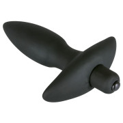 Black Velvets Vibrerende Silikone Buttplug