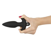 Black Velvets Vibrerende Silikone Buttplug