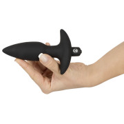 Black Velvets Vibrerende Silikone Buttplug