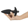 Black Velvets Vibrerende Silikone Buttplug