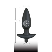 Black Velvets Vibrerende Silikone Buttplug
