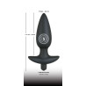 Black Velvets Vibrerende Silikone Buttplug