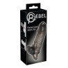 Rebel Penis Sleeve med Testikelring og Vibrator