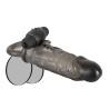Rebel Penis Sleeve med Testikelring og Vibrator