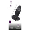 Black Velvets Opladelig Buttplug med Vibrator