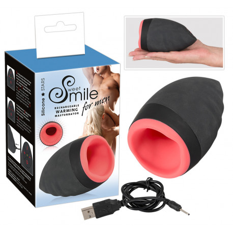 Sweet Smile Opladelig Varmende Penis Vibrator