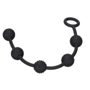 Sin Silikone Analkugler med Pirrende Riller