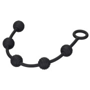 Sin Silikone Analkugler med Pirrende Riller